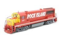 691-23102 Class Ge U25B #237 in Rock Island Livery with Snow Ploughs