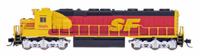 69568S-01 SD45-2 5814 of the Southern Pacific Santa Fe - digital sound fitted