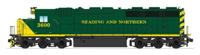 69589S-02 SD45-2 EMD 3601 of the Reading Blue Mountain & Northern - digital sound fitted