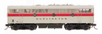 69707S-01 F7B EMD 168B of the Chicago Burlington and Quincy - digital sound fitted