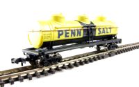 70186 3-Dome ACF tank car of GATX Corporation - yellow 67925