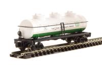 70187 3-Dome ACF tank car of the Quaker State - white & green 746