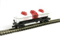 70189 3-Dome ACF tank car of Gateway - white & red