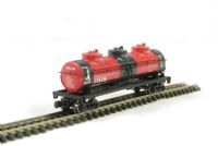 70192 American 40' 3-dome tank car "Trancontinental Oil"
