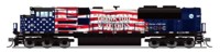SD70ACe EMD 4407 of the Montana Rail Link - digital sound fitted
