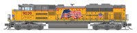 SD70ACe EMD 9039 of the Union Pacific - digital sound fitted