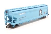 70558 4-bay 56' Center-Flow covered hopper of the Rock Island - blue 1332801