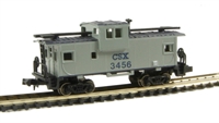 70768 Extended Vision 36' caboose of CSX Transportation - grey and black 3456
