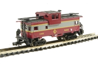 70778 Extended Vision 36' caboose of the Erie Lackawanna - maroon, grey, black and yellow C363