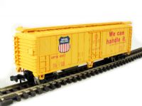 70951 50' mechanical reefer of the Union Pacific - yellow 166817