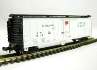 70977 50' mechanical reefer of the Lehigh Valley - white 7120