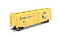 71059 50' plug door boxcar of the Chessie System - yellow 11147