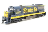 7110SH GE U25B #1603 of the Santa Fe Railroad