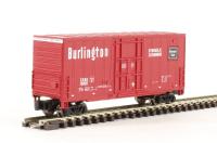 71266 41' hi-cube boxcar of the Burlington Route - red 19820