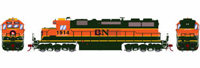 71481 SD39 EMD 1914 of the Burlington Northern Santa Fe (GN) 