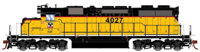 71491 SD39 EMD 4027 of the Dakota & Iowa