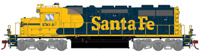 71496 SD39 EMD 1564 of the Santa Fe