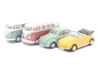 714 Set of four Volkswagens