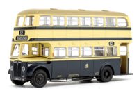 71504 Deluxe Edition Birmingham City Transport (BCT) Blue/Cream with Khaki Roof Guy Arab IV with Metro-Cammell body - Fleet No.3009 - 52 Beeches Estate Via Walsall Road - Licence No. MOF 9 (Gold Numbers)