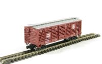 71562 40' steel stock car of the Baltimore & Ohio - brown with silver roof 46117