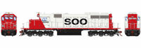 71586 SD39 EMD 6241 of the Soo Line - digital sound fitted