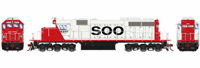 71587 SD39 EMD 6241 of the Soo Line (Lake States) - digital sound fitted