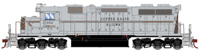 71588 SD39 EMD 302 of the Copper Basin Railway - digital sound fitted