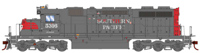 71601 SD39 EMD 5316 of the Southern Pacific - digital sound fitted