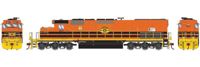 71856 SD40T-2 EMD 3317 of the New England & Central - digital sound fitted