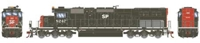 72062 SD40T-2 EMD 8247 of the Southern Pacific