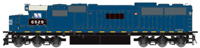 72131 EMD SD60 6529 of the Norfolk Southern - digital sound fitted