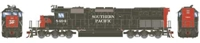 72169 SD40T-2 EMD 8494 of the Southern Pacific - digital sound fitted