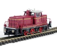 7225 Class V60 Diesel loco of the German DB in maroon & red livery with gold trimmings Epoch III 