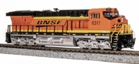 ES44AC GE 6317 of the BNSF - digital sound fitted