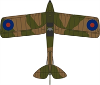 72TM001 De Havilland Tiger Moth RAF