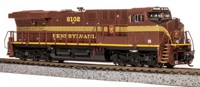 ES44AC GE 8102 of the Norfolk Southern - digital sound fitted