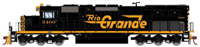 73044 SD40T-2 EMD 5400 of the Denver & Rio Grande Western