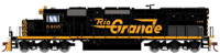 73045 SD40T-2 EMD 5405 of the Denver & Rio Grande Western