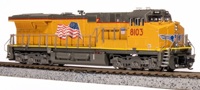 ES44AC GE 8110 of the Union Pacific - digital sound fitted