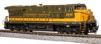 ES44AC GE 2846 of the Canadian National - digital sound fitted