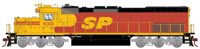 73148 SD40T-2 EMD 8351 of the Southern Pacific - digital sound fitted