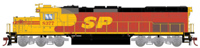 73149 SD40T-2 EMD 8377 of the Southern Pacific - digital sound fitted