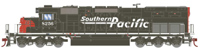 73153 SD40T-2 EMD 8256 of the Southern Pacific - digital sound fitted