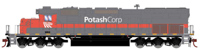 73155 SD40T-2 EMD 35021 of the Potash - digital sound fitted