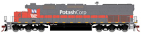 73156 SD40T-2 EMD 35022 of the Potash - digital sound fitted