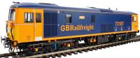 Class 73/1 in GB Railfreight blue and orange - unnumbered - cancelled from production