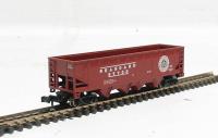 73390 40' quad hopper wagon in Seaboard red livery
