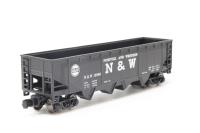 73392 4-bay offset open hopper of the Norfolk & Western - black 12988