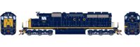 73639 SD40 EMD 7451 of the Chesapeake & Ohio