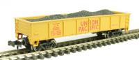 73651 42' steel gondola of the Union Pacific - yellow 65263